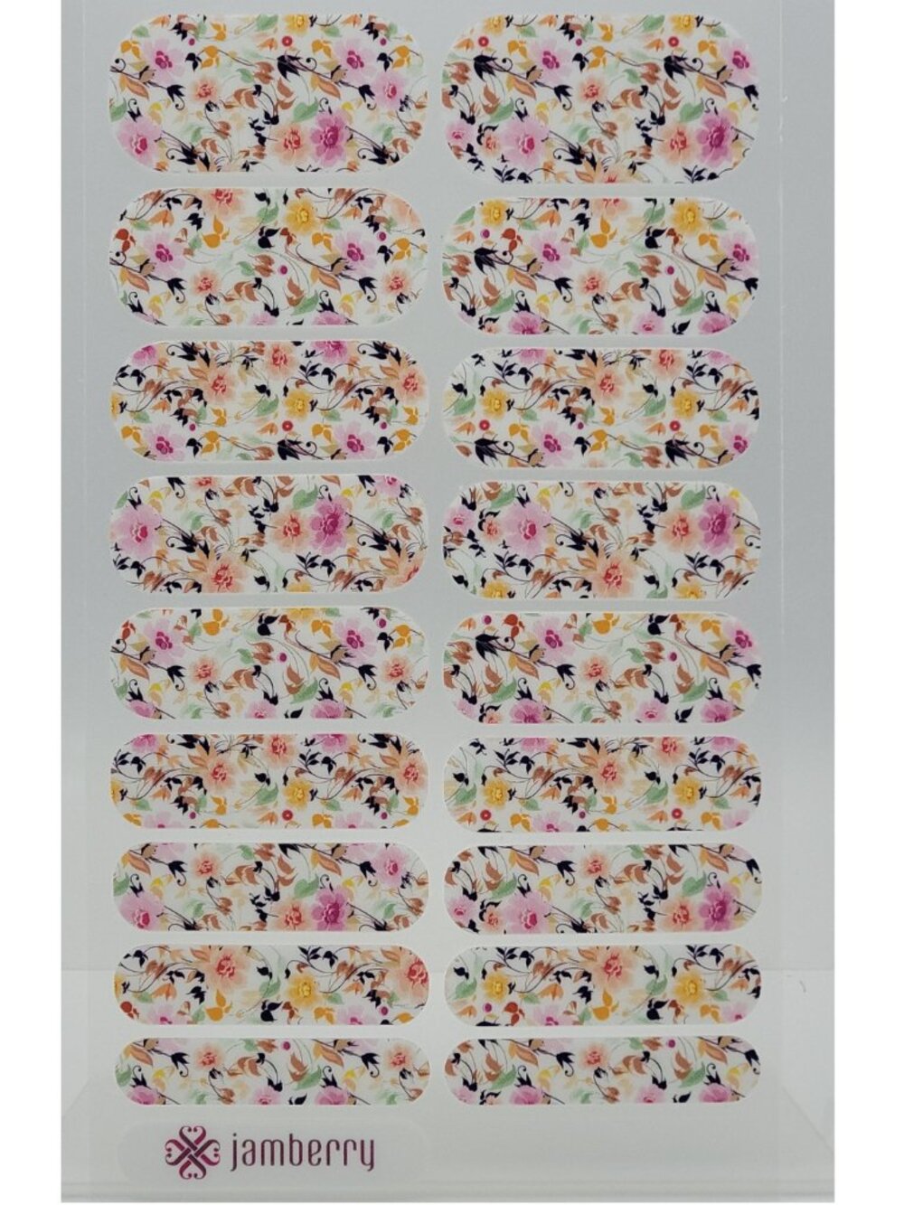 Jamberry Nail Wraps, Sunday Brunch, Full Sheet